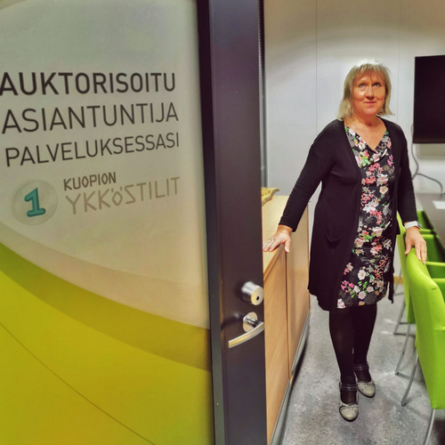 Kuopion Ykköstilien perustajayrittäjä Aino Valta-Rönkkö